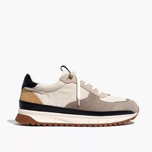 Madewell Kickoff Trainer Sneakers in (Re)sourced Canvas and Suede MD821 9
